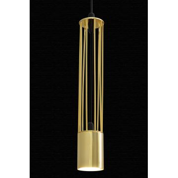 LED Hanglamp aan een koord BARS 3xGU10/4,8W/230V gouden