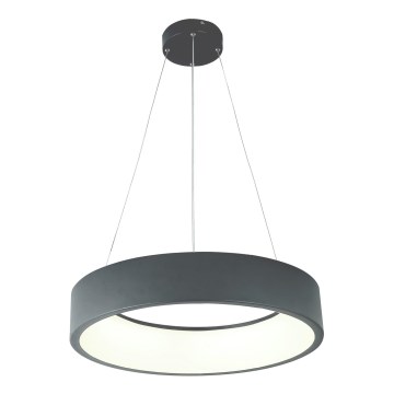 LED Hanglamp aan een koord LED/30W/230V 3000K diameter 45 cm grijs