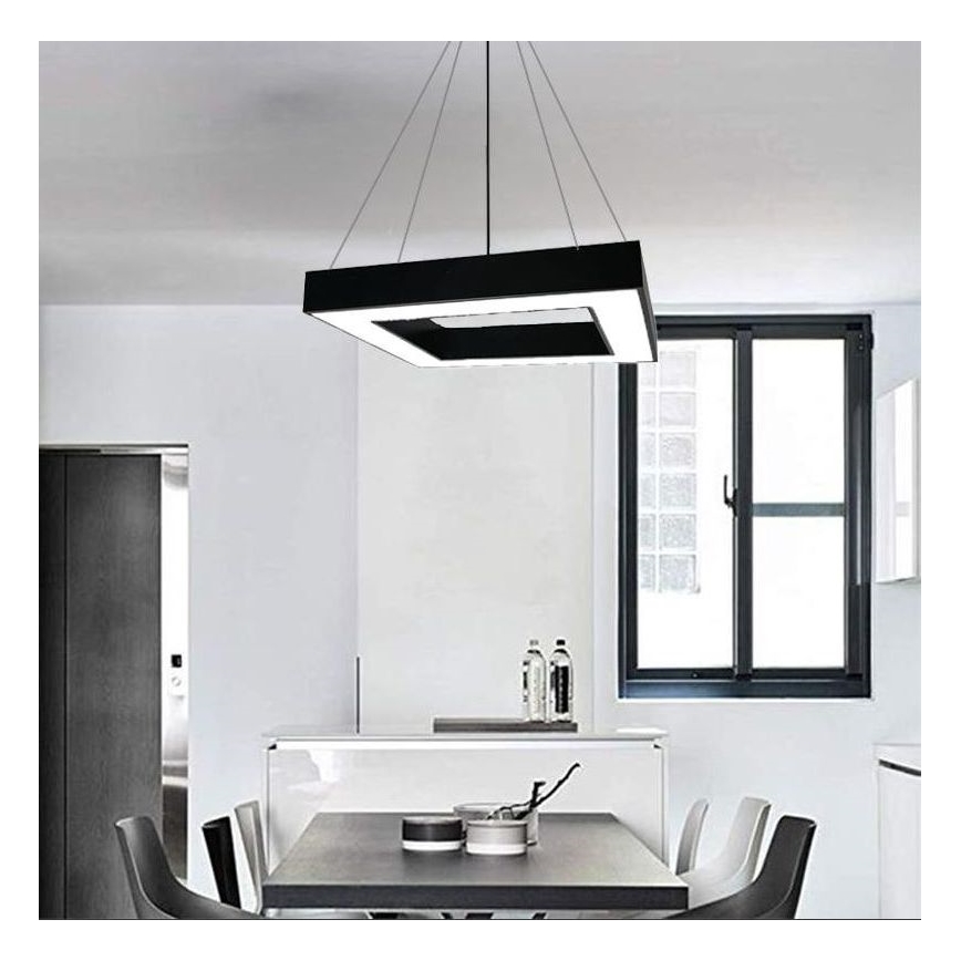 LED Hanglamp aan een koord LED/55W/230V 4000K 80x80 cm