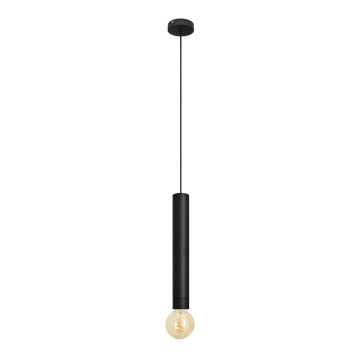 LED Hanglamp aan een koord TUBA 1xGU10/20W/230V zwart