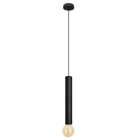 LED Hanglamp aan een koord TUBA 1xGU10/20W/230V zwart