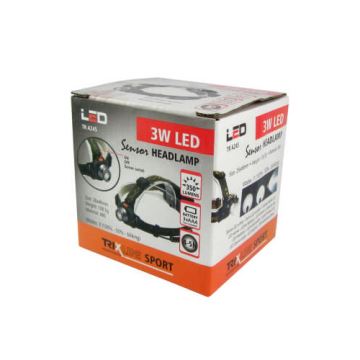 LED Hoofdlamp met sensor LED/3W/3xAAA