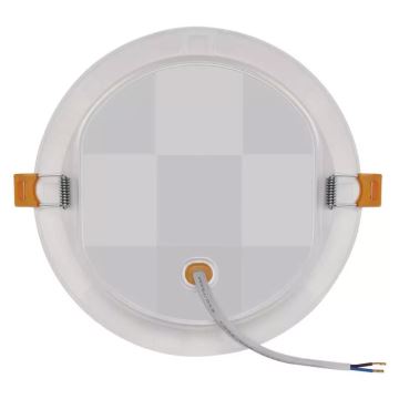 LED Inbouw Lamp LED/18W/230V diameter 17 cm wit