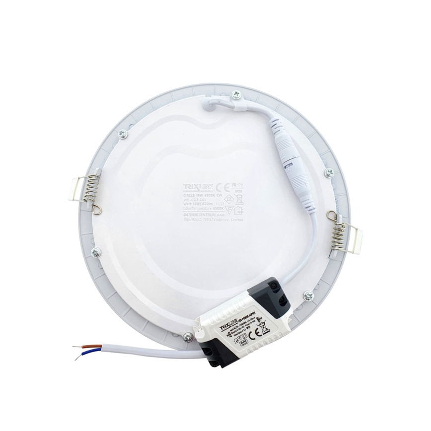 LED Inbouwlamp CIRCLE LED/15W/230V 6500K