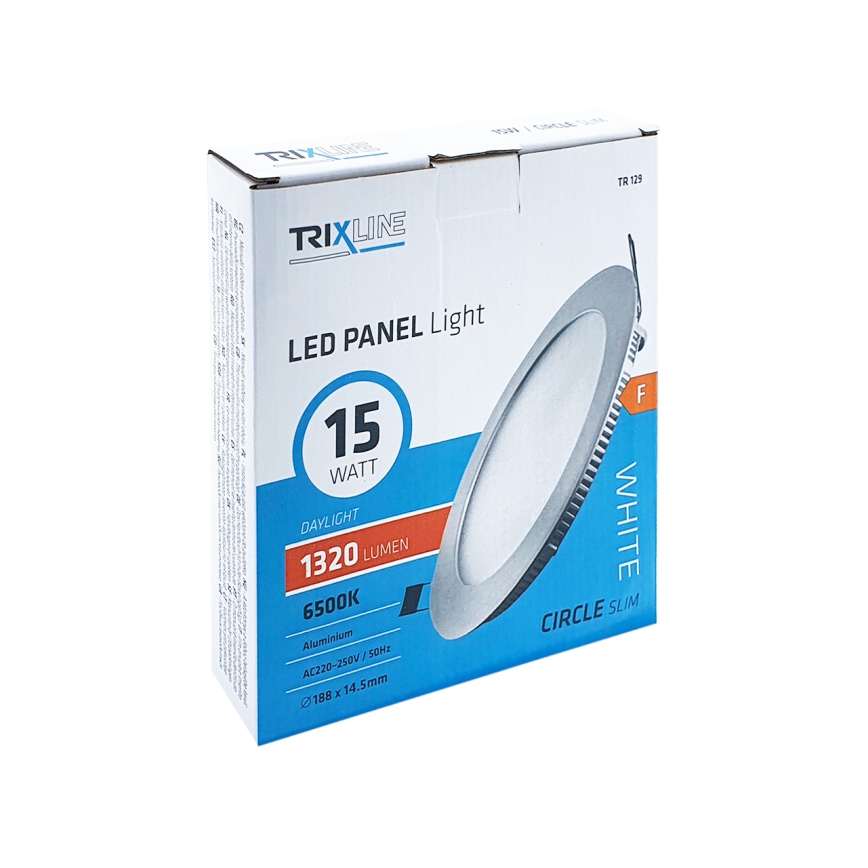 LED Inbouwlamp CIRCLE LED/15W/230V 6500K