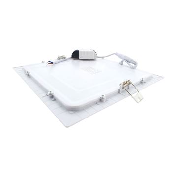 LED Inbouwlamp SQUARE LED/18W/230V 2700K