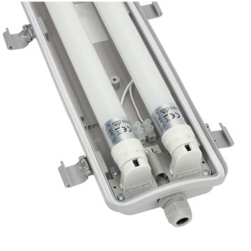 LED Industrie Lamp T8 2xG13/18W/230V 4000K IP65