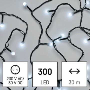 LED Kerst buitenketting 300xLED/35m IP44 koel wit