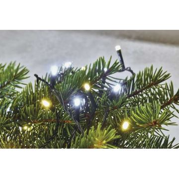 LED Kerst Lichtketting voor Buiten 180xLED/2 functies 23m IP44 warm/koud wit