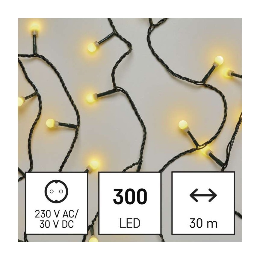 LED Kerst Lichtketting voor Buiten 300xLED/35m IP44 warm wit