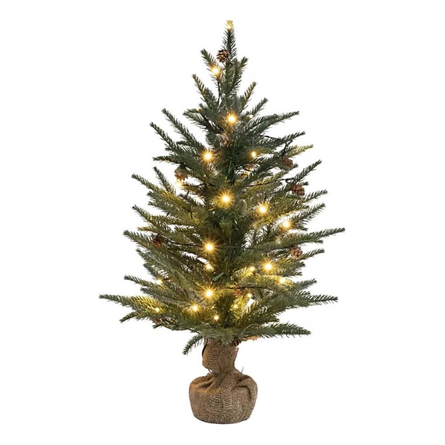 LED Kerstboom 30xLED/3xAA 60 cm grenen