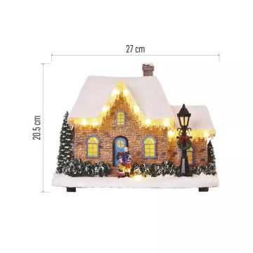 LED Kerstversiering LED/3xAA huis