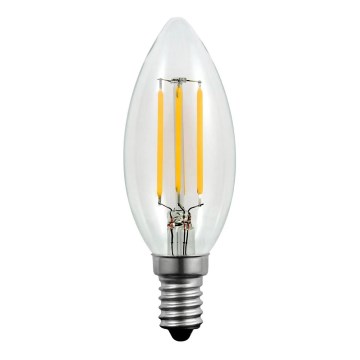 LED Lamp C37 E14/4W/230V 3000K