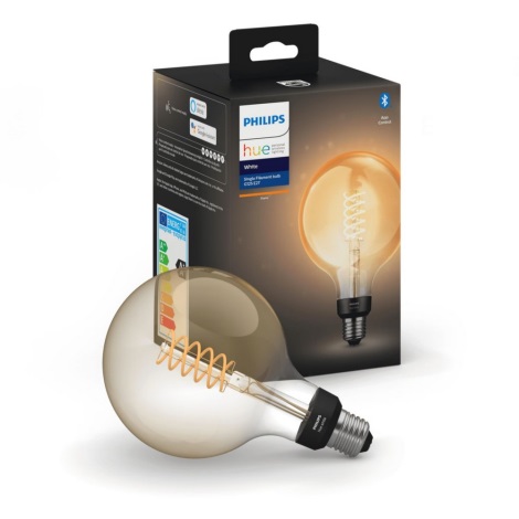 berekenen warmte bekken LED Lamp dimbaar Philips Hue WHITE FILAMENT G125 E27 / 7W / 230V 2100K |  Lumimania