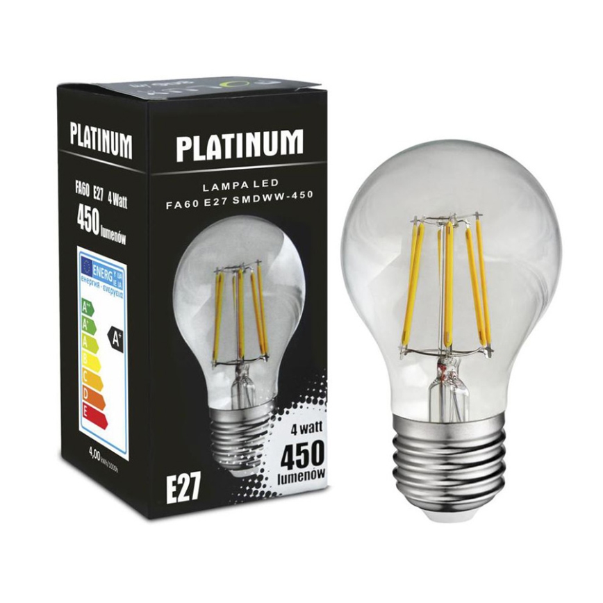 LED Lamp FILAMENT E27/4W/230V