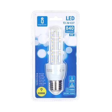 LED Lamp E27/9W/230V 3000K - Aigostar