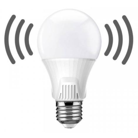 prinses Beperken Verhoogd LED Lamp met Sensor E27/9W/230V 6500K | Lumimania