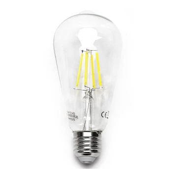 LED lamp ST64 E27/8W/230V 6500K - Aigostar
