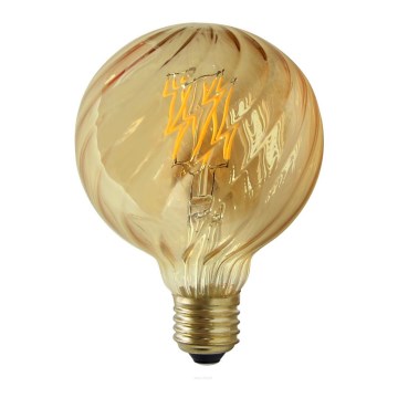 LED Lamp VINTAGE AMBER G95 E27/4W/230V 2700K