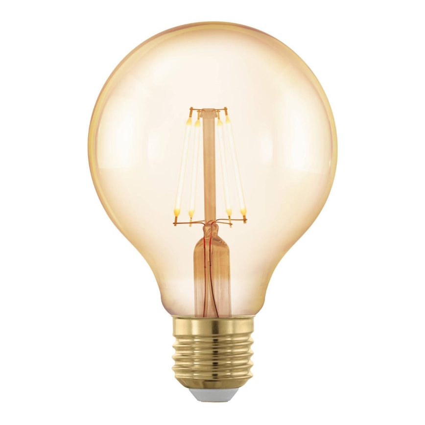 LED Lamp VINTAGE G80 E27/4W/230V 1700K - Eglo 79628