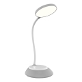 LED Lampe de table à intensité variable rechargeable VISUA LED/5W/5V 3000-5000K 1200 mAh gris