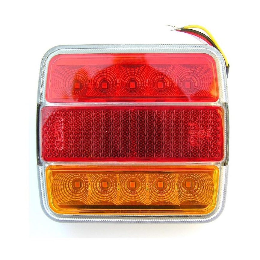 LED Multifunctioneel Achterlicht MULTI LED/1,5W/12V IP65 rood/oranje