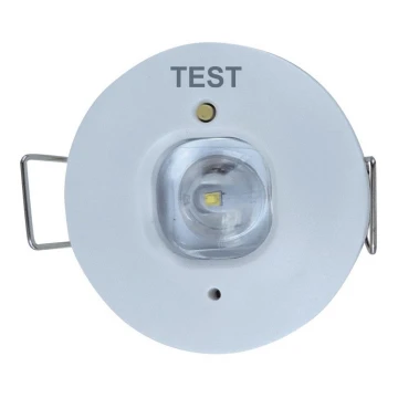LED Noodgeval Hangende plafondverlichting GATRION LED/1W/230V 6000K