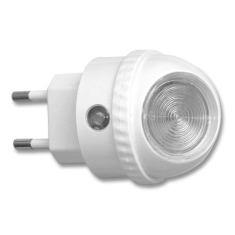 streep Onzuiver Woud Ecolite XLED-NL/BI - LED Oriëntatielampje met stekker met sensor LED/0,4W/230V  | Lumimania