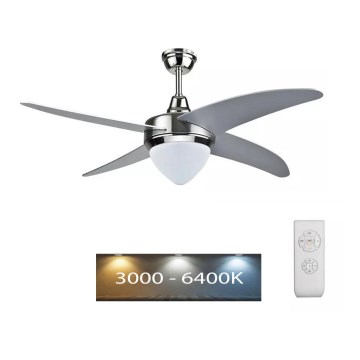 LED Plafond Ventilator LED/15W/230V 3000K/4000K/6400K + afstandsbediening