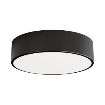 LED Plafondlamp CLEO LED/24W/230V 3000K diameter 30 cm zwart