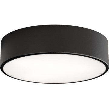 LED Plafondlamp CLEO LED/24W/230V 4000K diameter 30 cm zwart