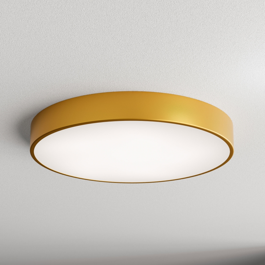 LED Plafondlamp CLEO LED/69W/230V 3000K diameter 60 cm goud