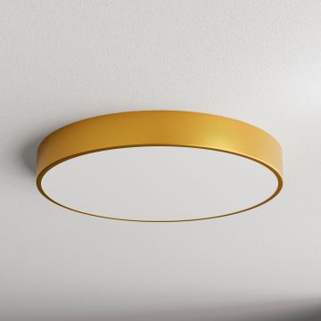 LED Plafondlamp CLEO LED/69W/230V 3000K diameter 60 cm goud