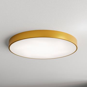 LED Plafondlamp CLEO LED/96W/230V 3000K diameter 80 cm goud