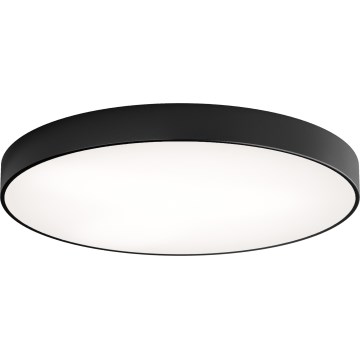 LED Plafondlamp CLEO LED/96W/230V 3000K diameter 80 cm zwart