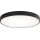 LED Plafondlamp CLEO LED/96W/230V 3000K diameter 80 cm zwart