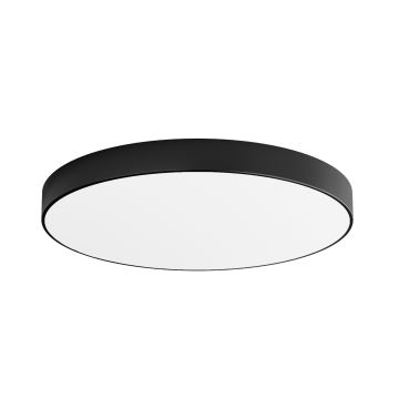 LED Plafondlamp CLEO LED/96W/230V 3000K diameter 80 cm zwart