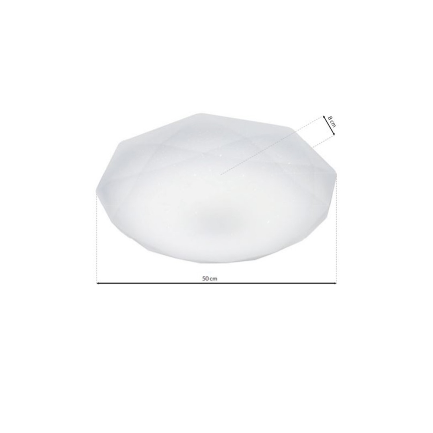 LED Plafondlamp HEX LED/24W/230V