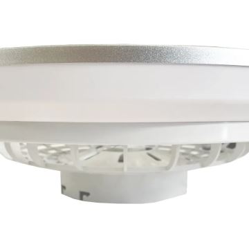 LED Dimbare plafondlamp met ventilator OPAL LED/48W/230V 3000-6500K + afstandsbediening