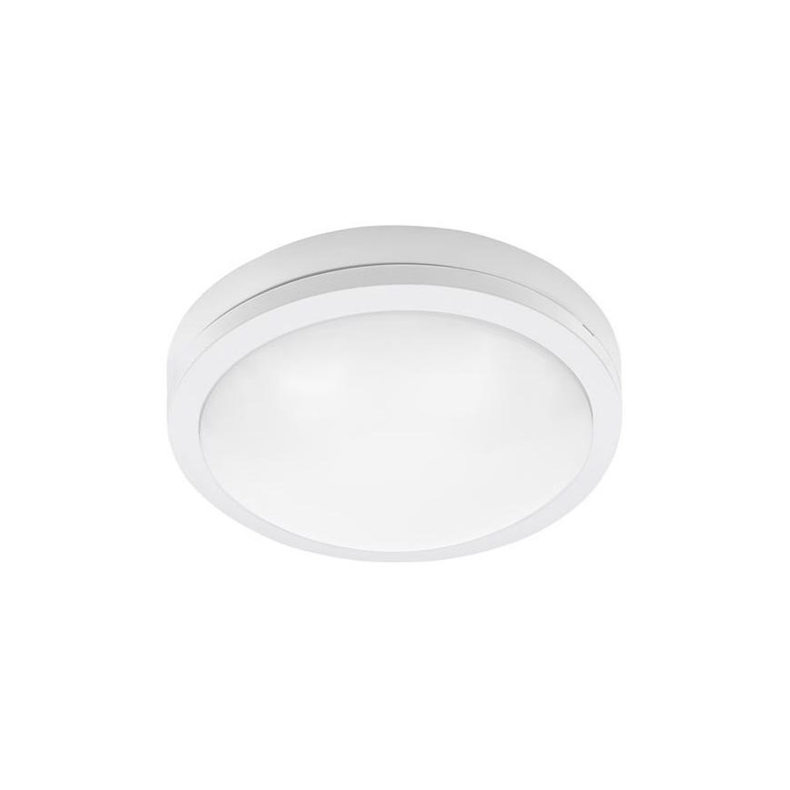 LED Plafondlamp voor buiten SIENA LED/20W/230V IP54 diameter 23 cm wit
