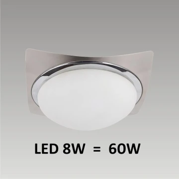 LED Plafonnier / Applique murale LENS 1xLED/8W 170mm