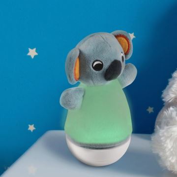 LED RGB Kinder nachtlamp met een melody 3xAAA/5V koala