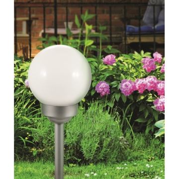 LED RGB Solar lamp BALL LED/0,2W/AA 1,2V/600mAh IP44