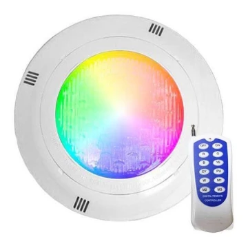 LED RGB Zwembad verlichting LED/45W/12V IP68 + afstandsbediening