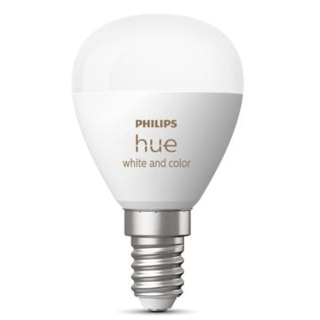 LED RGBW dimbare lamp Philips Hue White And Color Ambiance P45 E14/5,1W/230V 2000-6500K