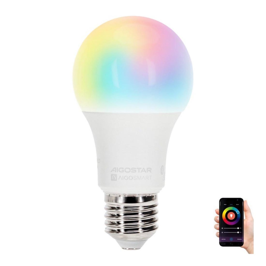 LED RGBW Lamp A60 E27/12W/230V 2700-6500K - Aigostar