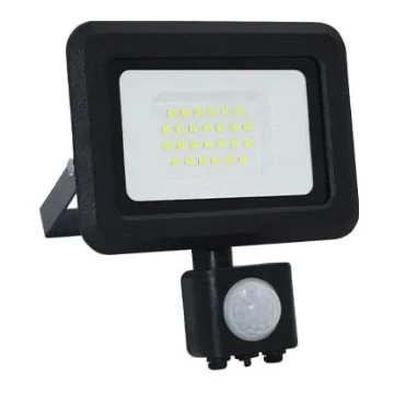 LED Schijnwerper met sensor LED/20W/230V 4000K IP44