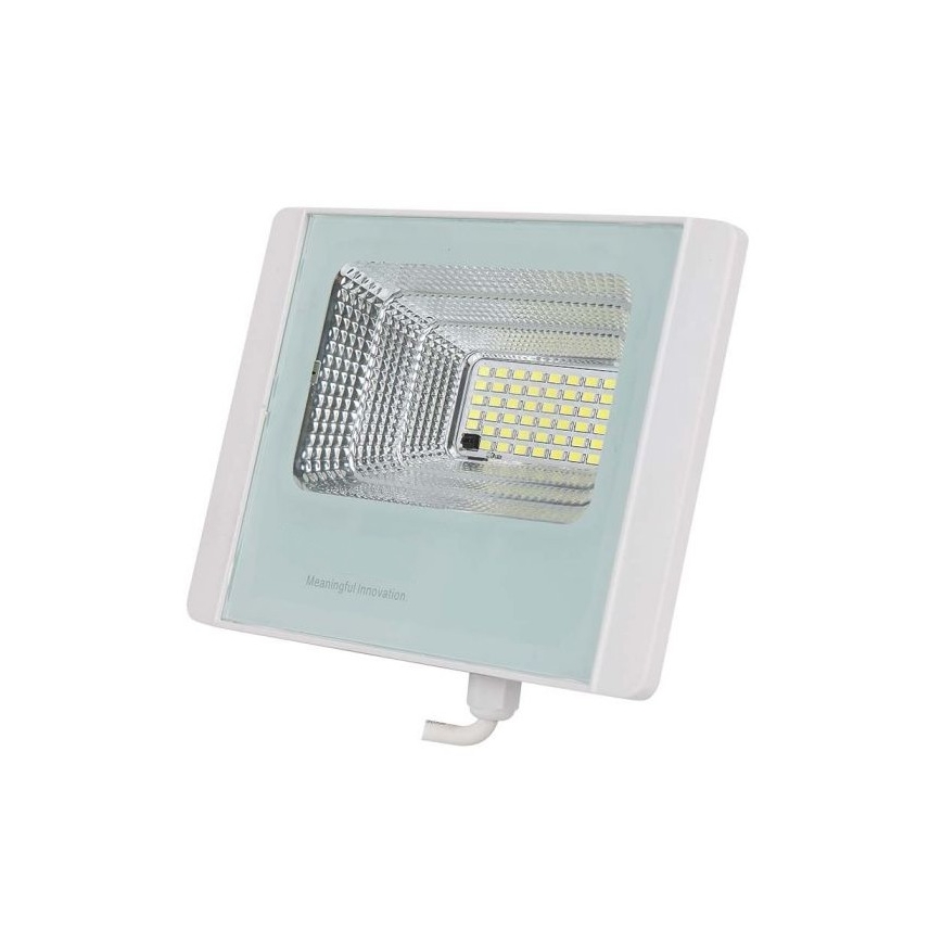 LED Schijnwerper op zonne-energie voor buiten LED/12W/3,2V IP65 6400K + afstandsbediening