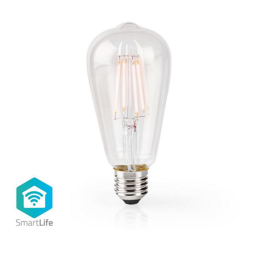 LED Slimme lamp dimbaar VINTAGE ST64 E27/5W/230V