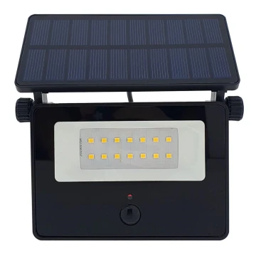 LED Solar buitenshuis Schijnwerper met sensor LED/2W/3,7V 4200K IP44